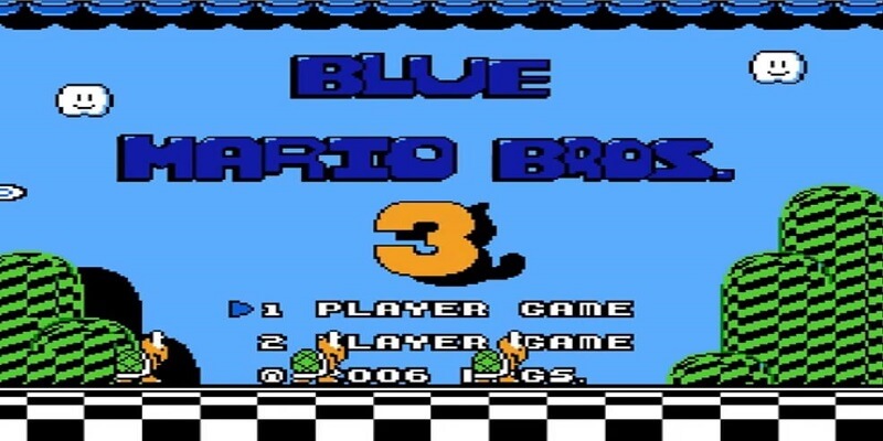 BLUE MARIO BROS. 3