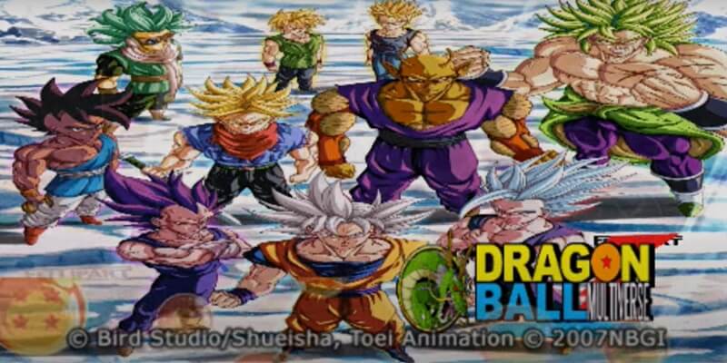 Mod Dragon Ball Z Tenkaichi Tag Team Locura Multiversal V3 PSP