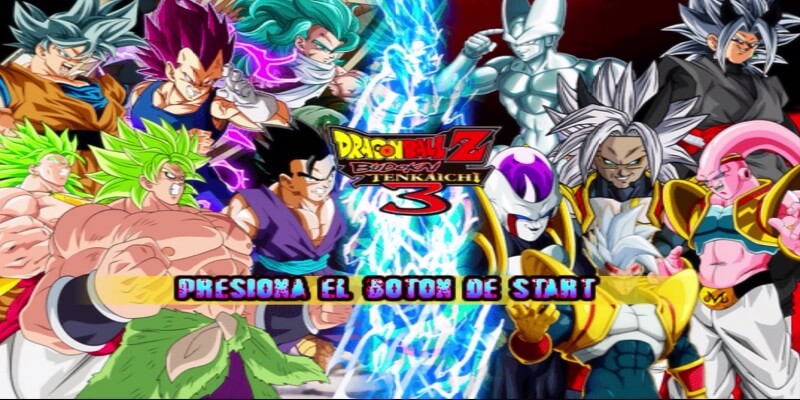 MOD Dragon Ball Z Budokai Tenkaichi 3 UNITED UNIVERSE V2.4 PS2 FanGame