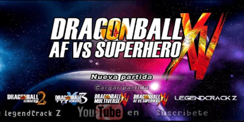 MOD Dragon Ball Z Tenkaichi Tag Team XENOVERSE AF vs SUPER HERO V4 Fangame