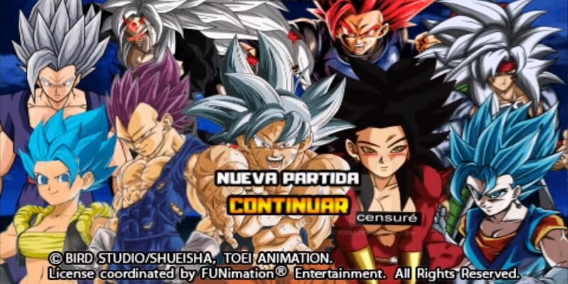 Mod Dragon Ball Tenkaichi Tag Team V1