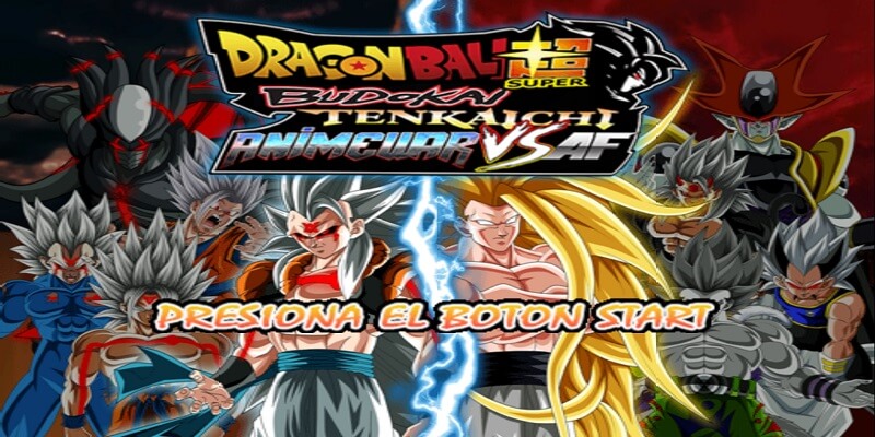 Mod Dragón Ball Z Budokai Tenkaichi 3 Anime War Vs Dragon Ball Af Ultimate PS2 FanGame