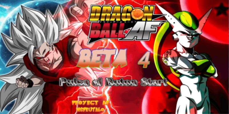 Mod Dragon Ball Z Tenkaichi Tag Team PROYECT AF BETA 4 FanGAME PSP