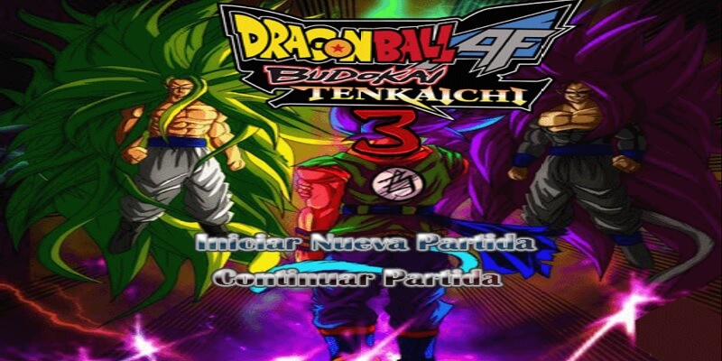 MOD Dragón Ball Legión Af V1 Budokai Tenkaichi 3 PS2 FanGame