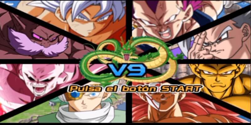 Mod Dragon Ball Herores V9 PSP Fangame