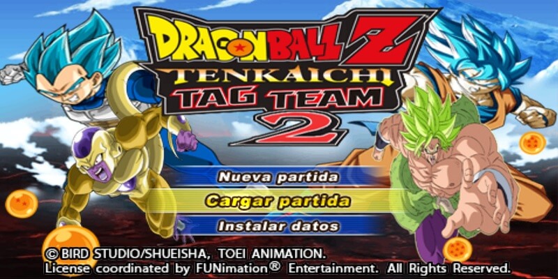 Mod Tenkaichi Tag Team 2 V3 PSP FanGame