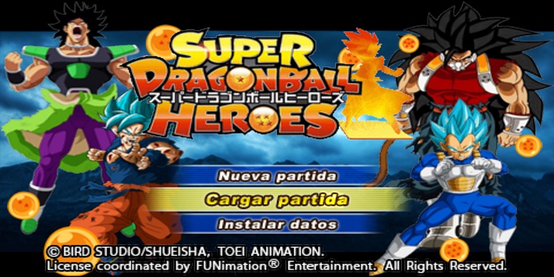 Dragon Ball Tenkaichi Tag Team Heroes V4 PSP