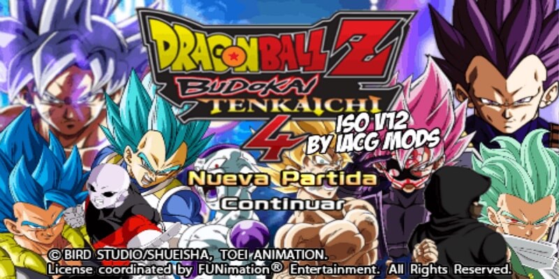MOD Dragon Ball Super Manga V12 PSP Fangame