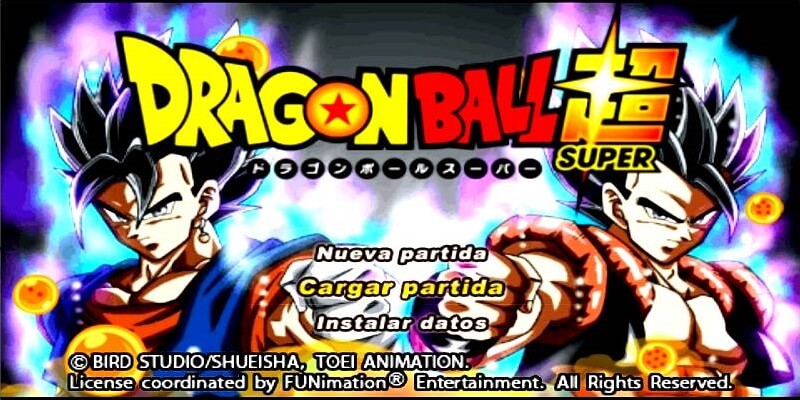 Mod Dragon Ball Z TTT Super V5 PSP FANGAME