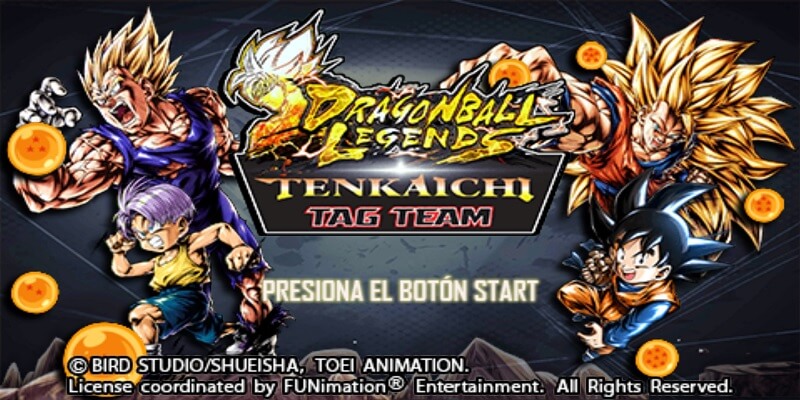 Mod DBZ TTT Legends PSP FanGame