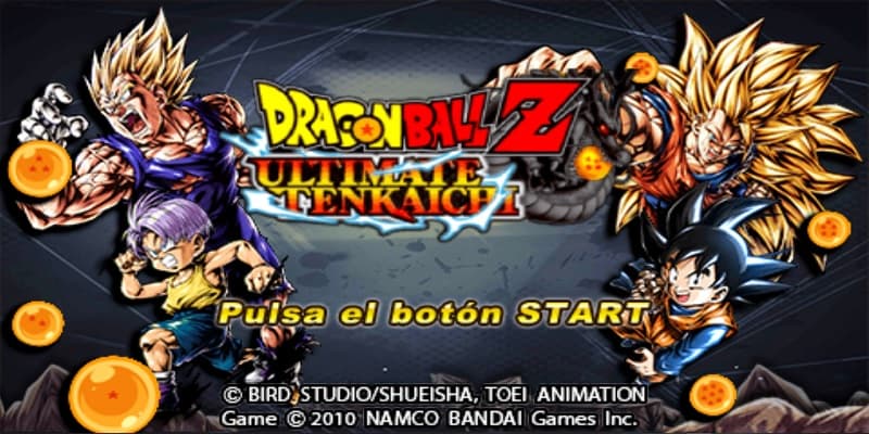 Mod DBZ TTT Ultimate Tenkaichi Pro PSP FanGame