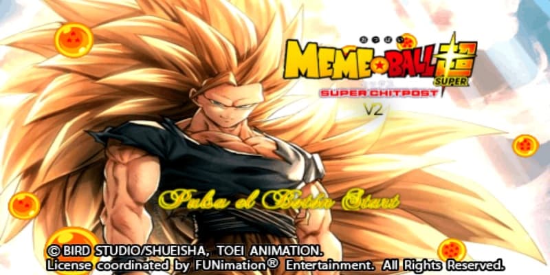 Mod Memeball Super Shitpost Latina V2 PSP FanGame