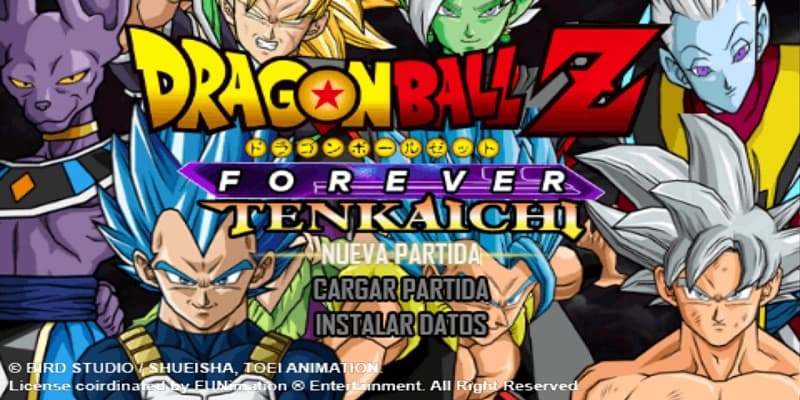 MOD DBZ TTT Forever Tenkaichi PSP FanGame